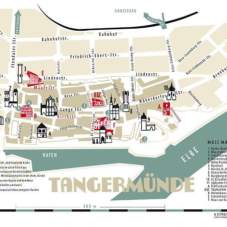 Ferienwohnung Töpferhof 1 Tangermünde Exterior foto